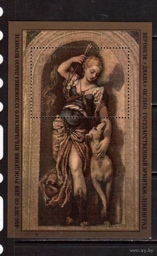 СССР-1978 (Заг.Бл.134) ** , Живопись, Веронезе