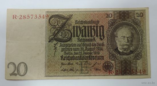 20 марок 1929 г. Германия