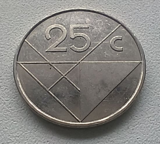 Аруба 25 центов, 1991  3-14-35