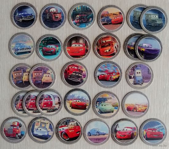 Фишки. "Cars". Цена за 1шт.