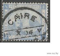 Египет. Пирамида Хеопса. Фараон. 1884г. Mi#34.