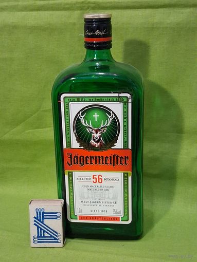 Бутылка из-под бальзама Jagermeister