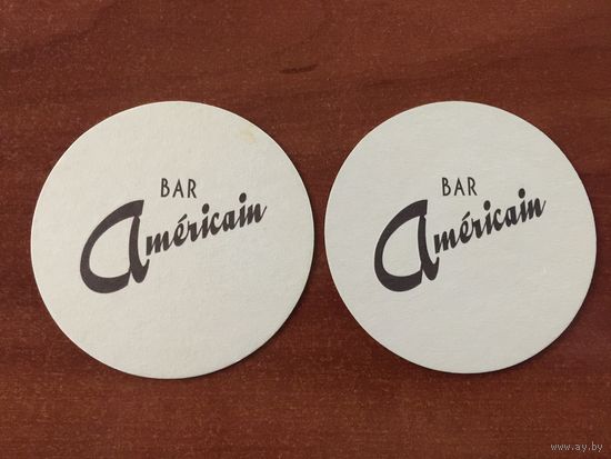 Подставка под пиво Bar Americain