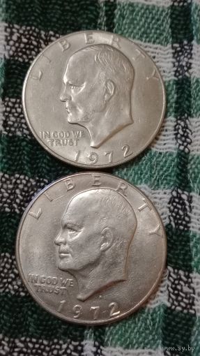 США 1 доллар 1972