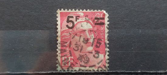 РАСПРОДАЖА ФРАНЦИЯ 1948г. НАДП. Полная серия. Гаш.