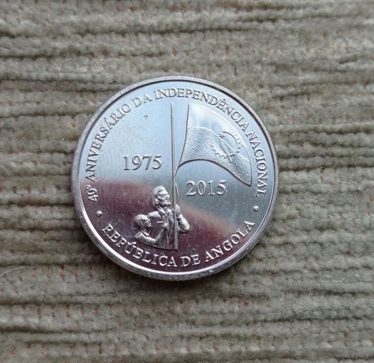 Werty71 Ангола 50 кванз 2015 40 лет независимости