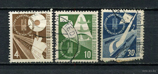 ФРГ - 1953 - Транспорт - 3 марки. Гашеные.  (LOT Db34)
