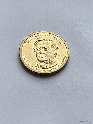 1 доллар, 13-й президент США Миллард Филлмор