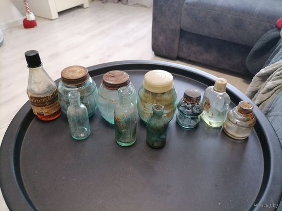 10 старых бутылочек