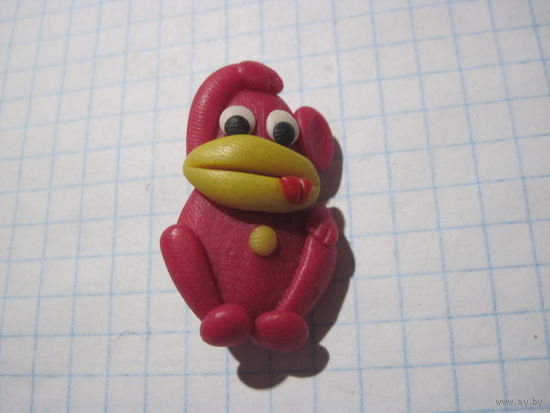 Брошь Обезьянка с рубля!