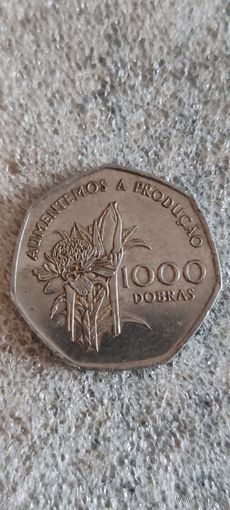 Сан томе и Принсипи 1000 доброс 1997