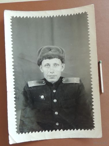 Фото "Лейтенант с Красной звездой", 17*11