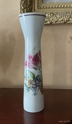 Ваза Тюльпан Букет в стиле Мейссен Германия Unterweissbach винтаж