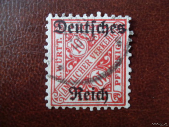 DR-DI 1920 Рейх. Германия. Mi.58 (Mi.4 euro)