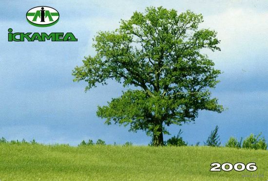 Календарик Медицина Искамед 2006