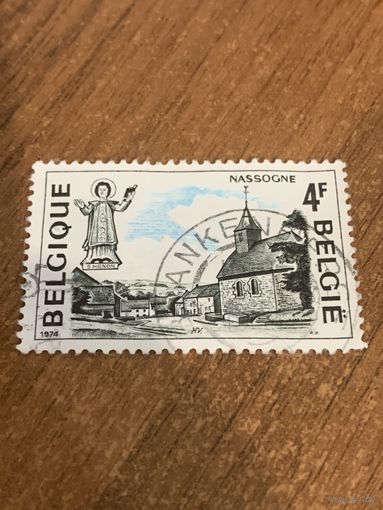Бельгия 1974. Туристические достопримечательности Бельгии. Nassogne. Марка из серии
