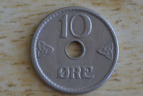 Норвегия 10 эре 1947