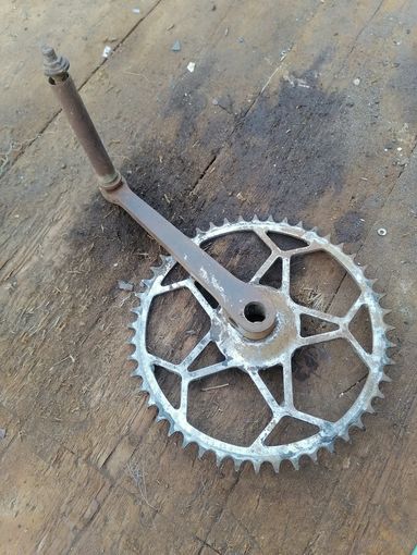 Велозапчасть 48 зубьев.