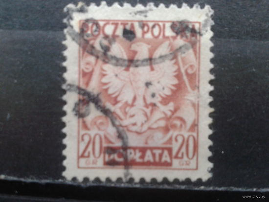 Польша, 1953. Доплатная марка