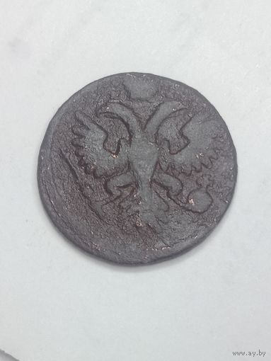 Российская империя Деньга 1735 года .