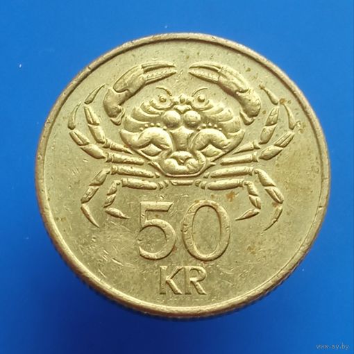 Исландия 50 крон 2001