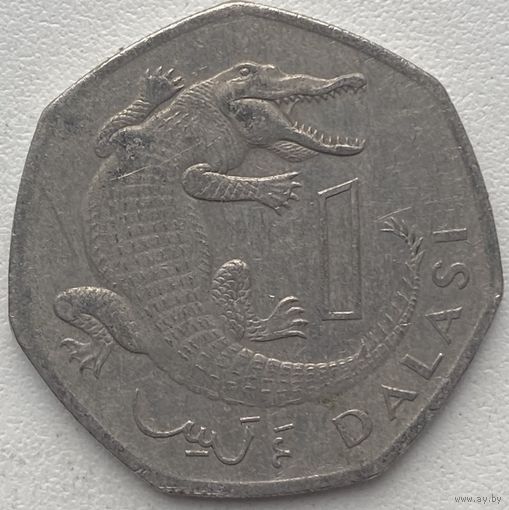 Гамбия 1 даласи 1998 г.