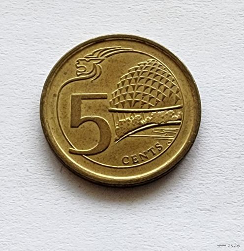 Сингапур 5 центов, 2013