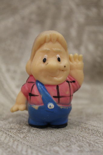 Редкая резиновая игрушка СССР "Карлсон"  клеймо Минск