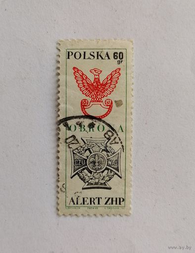 Марка Польша 1969 год. Оборона.