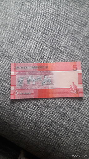 ГАМБИЯ 5 даласи 2019 год