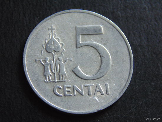 Литва 5 центов 1991 г.