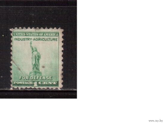 США-1940,(Мих.495)  * , Статуя Свободы(4)
