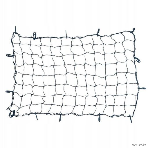 Грузовая сетка для АВТОБАГАЖНИКА 120 Х 180 СМ С КРЮЧКАМИ