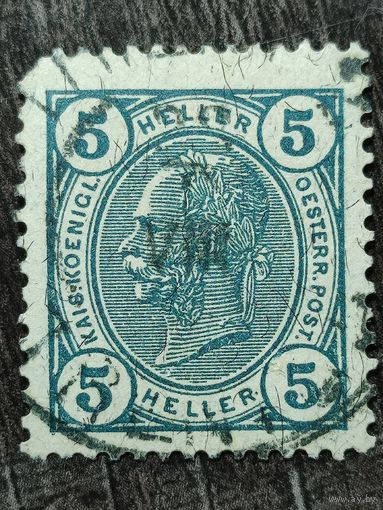 Марка Австрия 1904г. 2.16