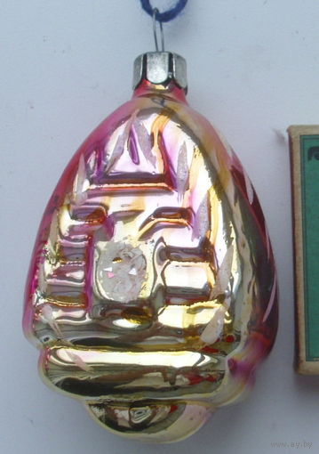 Ёлочная игрушка. Домик. У-4.