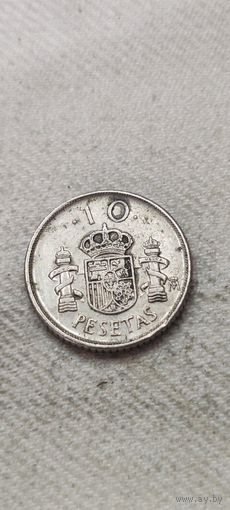 Испания 10 песет 1992