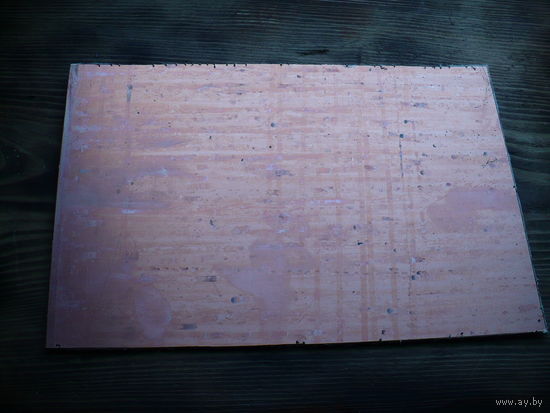 Стеклотекстолит фольгированный, односторонний 200х300мм.