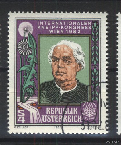 Австрия - 1982 [Mi. 1700] Гашеная (AT02)