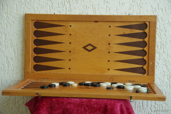 Нарды из СССР ( 60 см х 60 см )