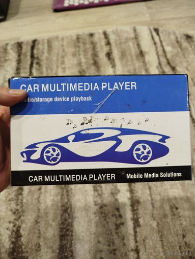Мультимедиа магнитола,в коробке,не проверялась,с рубля