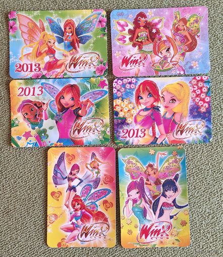 Карманные календарики. 2013 год.(5 шт.)