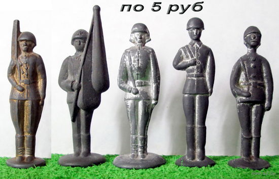 Солдатики СССР оловянные