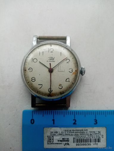 ЧАСЫ ЗАРЯ СССР (15-КАМНЕЙ)