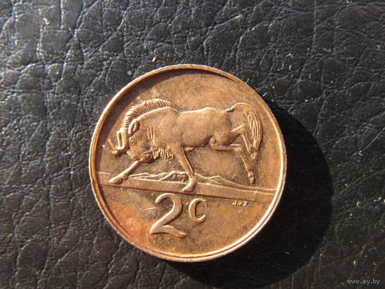 ЮАР.2 цента.1983. С 20 копеек. Распродажа коллекции. Смотрите другие лоты.