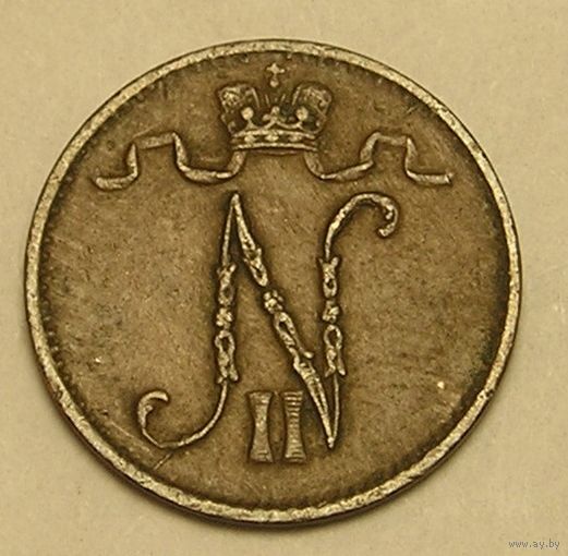 Русс. Финляндия 1 Пенни 1900