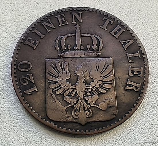 Пруссия 3 пфеннига, 1854 1-8-13