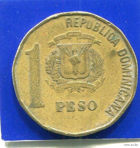 Доминиканская Республика 1 песо 1991