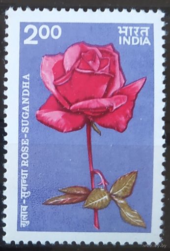 Индия 1984 цветы 1 з 2.