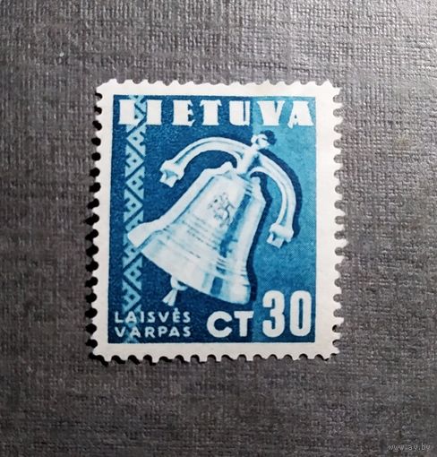 Марка Литва 1940 год Стандартный выпуск