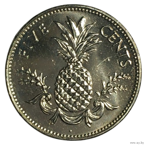 Багамы 5 центов, 2005 [UNC]